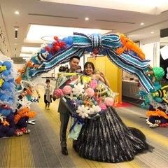 バルーンウェディングそう装飾の画像