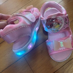 女の子　サンダル　シューズ　16cm 2足セットの画像