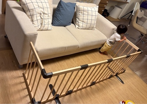 木製ベビーフェンス