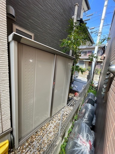 値下げ　TAKUBO　タクボ物置 GP-155BF