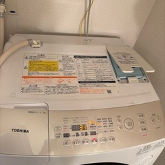 TOSHIBAドラム式洗濯機の画像