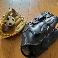 親子でキャッチボールグローブ・ボールセットの画像