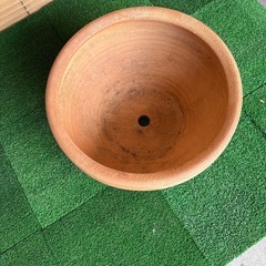 お洒落な植木鉢の画像
