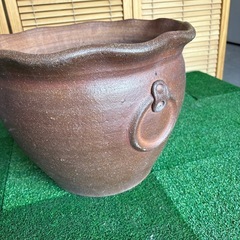 お洒落な植木鉢の画像