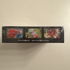 シュリンク付き　ポケモンカード　ニンジャスピナー　未開封BOXの画像
