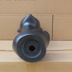 黒色 人頭モデルの画像