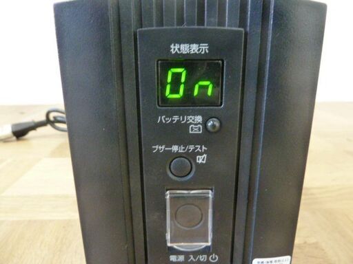 OMRON - [ジャンク]OMRON 無停電電源装置UPS BY50S 500VA/300Wの通販 【中古】OMRON オムロン 無停電電源装置 BY50S 500VA/300W UPS パソコン PC バックアップ 2022年製
