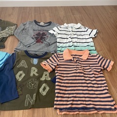 子ども服　まとめ売り110cm100cm ＆靴2足セットの画像