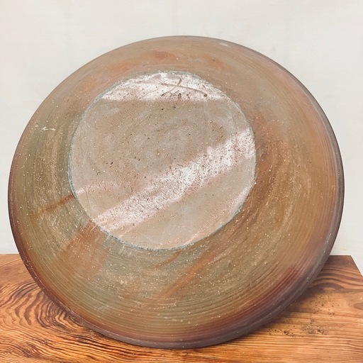 備前焼　牡丹餅大鉢　直径40cm メダカ鉢・盛鉢などに