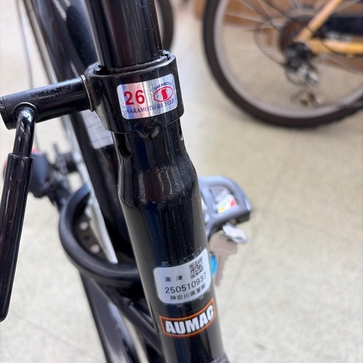 リユースのサカイ東金店 自転車 26インチ 黒 TJ19461