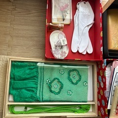 成人式　着物セット(着物以外)の画像