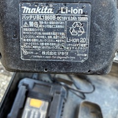 マキタ 充電式インパクトドライバ 18V 6.0Ah    今日価格です。の画像