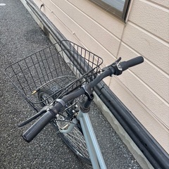 シティサイクル　ギア6段　　ブルーグレー　中古の画像