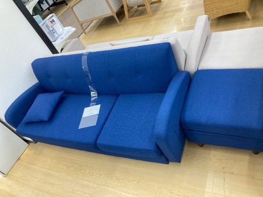 トレファク イオンモール常滑店】オットマン付き3人掛けソファをご紹介 【トレファク イオンモール常滑店】3人掛けソファーオットマン付きをご紹介！