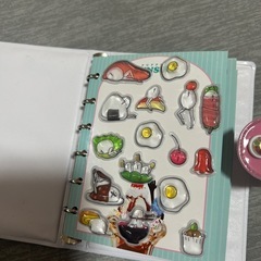 シール帳 、シールの画像