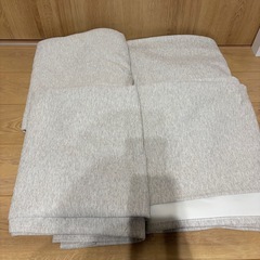 カーテン四点セット　ベージュの画像
