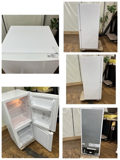 【?買取市場 6ヶ月保証】S785 ⭐ NITORI ❘ ニトリ 2ドア冷蔵庫 （106L・右開き）18年製 NTR-106 ⭐ 動作