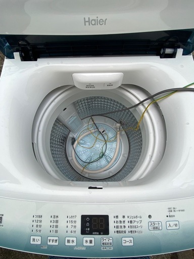 ハイアール　全自動洗濯機　ＪＷ－Ｕ５５ＨＫ　２０２２年製　美品動作確認済み