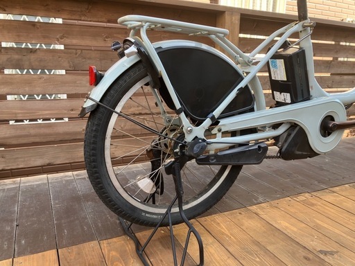 【商談成立 】電動自転車　  bikke2     　人気カラー！大容量8.7ah搭載.  電動自転車 ブリヂストン bikke2 ビッケ2 20インチ 白 12.8ah 2014年頃 