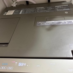 Panasonic ドラム式洗濯機　2021年購入の画像
