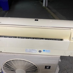#109*AY-E22EXシャープ2016年6畳3ヶ月保証掃除済工事込の画像