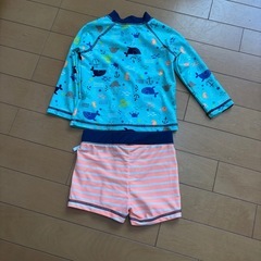 【募集中】80 90 上下 子供用水着の画像