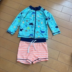 【募集中】80 90 上下 子供用水着の画像