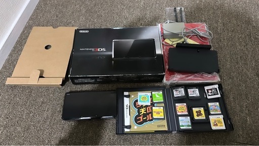 ニンテンドー3DS 本体 ソフトセット 箱付き 動作確認済み (take1534