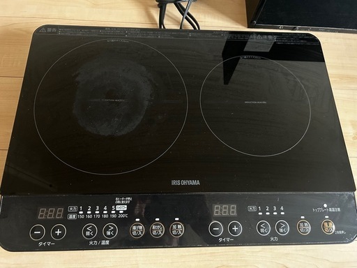 IH２口コンロ