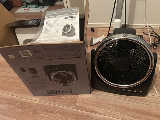 扇風機とミニエアコン