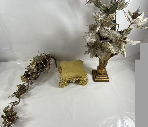 造花 アートフラワー インテリア オブジェ おしゃれ 置物 幅60cm×奥行27cm×高さ94cm 