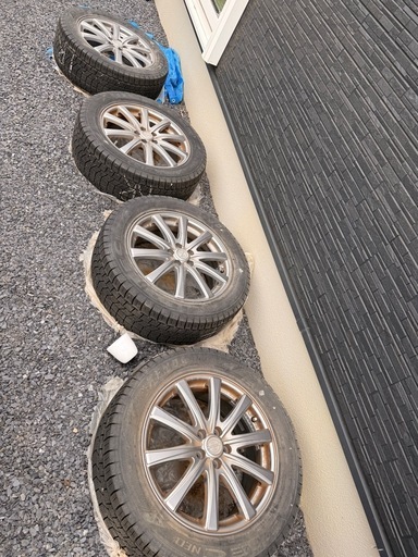 【225/55R17】スタッドレスタイヤ＆アルミホイール4本セット 楽天市場】225／55R17（タイヤ本数4本）（スタッドレスタイヤ｜タイヤ 