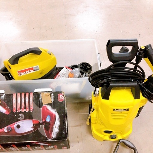 【売約済】掃除機 クリーナー 高圧洗浄機 スチーマー ダイソン ケルヒャー マキタ レイコップ など 掃除家電類 まとめて ジャンク