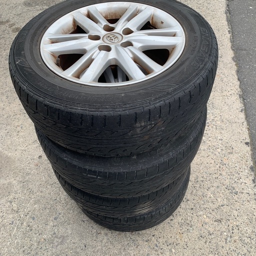 215/60R16トヨタ純正16インチアルミ4本中古品