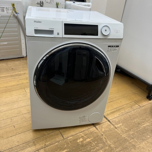 Haier ハイアール ドラム式洗濯機 JW-TD90SA 2024年製 洗い９.0kg 乾燥機能なし 洗濯機 のご紹介です！