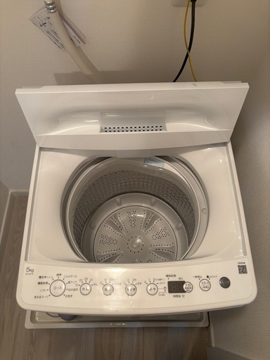洗濯機5.0Kg (ほぼ新品)
