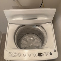 洗濯機5.0Kg (ほぼ新品)の画像