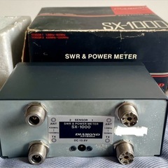 アマチュア無線　第一電波 ダイヤモンド SX-1000 SWR パワー計 1.8MHz〜1300MHz 元箱 取説 購入保証書付 長期保管品 1200MHz の画像