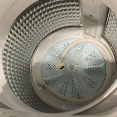 リユースマン倉敷、洗濯機5.5㎏、ホワイト、Haier、JW-U55MK、2024年製、管理番号2124の画像