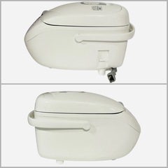 名)345.ヤマダ マイコンジャー炊飯器 YEC-M10D1 5.5合炊き 2016年製 動作確認済みの画像