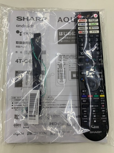 【訳あり特価】 シャープ　4TC42DJ1 液晶テレビ42型