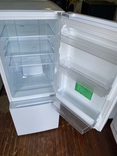NO C118?福岡市内配送設置無料✨?yselect YRZF15J ヤマダオリジナル ２ドア冷蔵庫 (156L・右開き) ホワイト