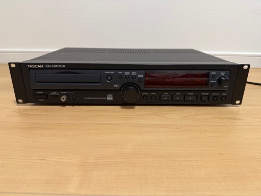 【GO-1808】TASCAM タスカム 業務用CDレコーダー CD-RW700