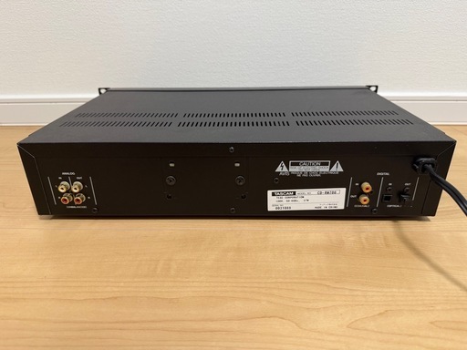 【GO-1808】TASCAM タスカム 業務用CDレコーダー CD-RW700