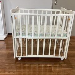 ベビーベッド【町田市再生家具】260677の画像