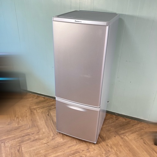Panasonic 168L 冷凍冷蔵庫 NR-B179W シルバーカラー☆【公式通販】
