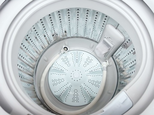 (送料無料) 2021年 極美品 6kg 洗濯機 高濃度クリーン洗浄 風乾燥  ローボディー設計 ⑥