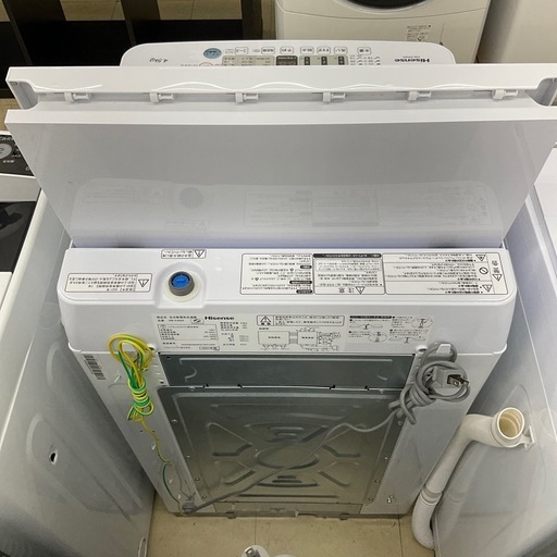 Hisense 洗濯機 HW-E4504 4.5kg 2021年製　①