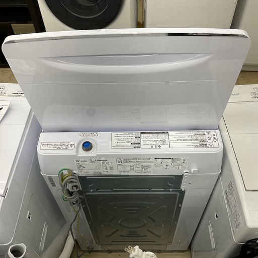 Hisense 洗濯機 HW-E4504 4.5kg 2021年製　②
