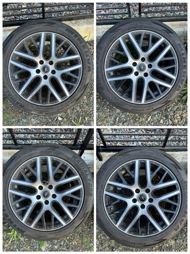 MANARAY SPORT 18×8j+35 235/50zr18バリ目　アルファード・ヴェルファイアにぜひ  